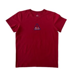 MISULTIN FISHBONE TEE — RED