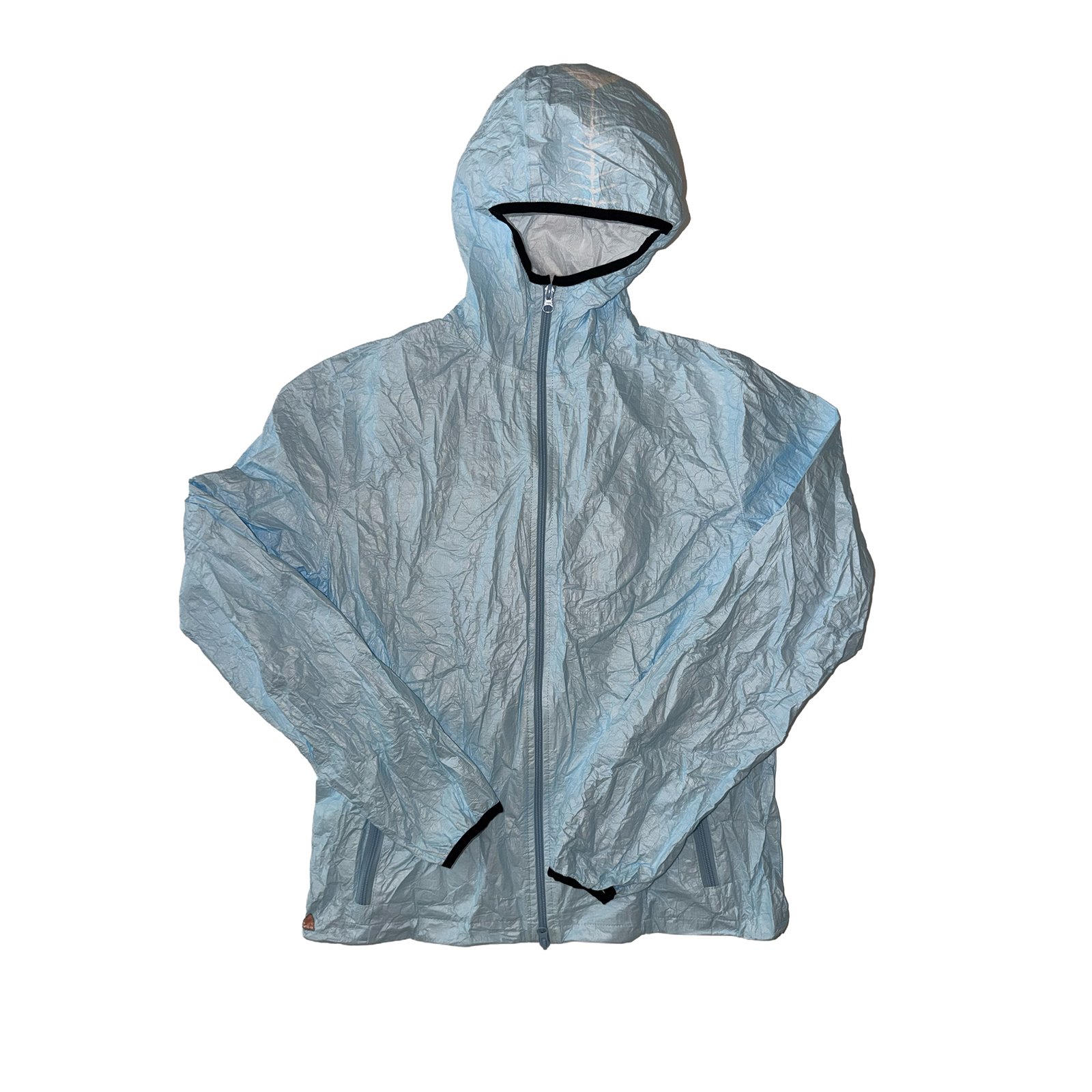 MISULTIN TYVEK JACKET — ICE BLUE