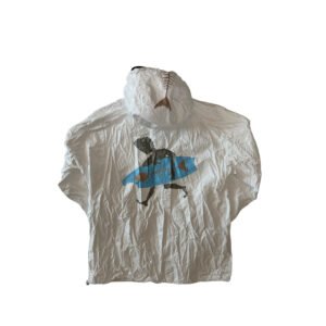 MISULTIN TYVEK JACKET — WHITE SURF