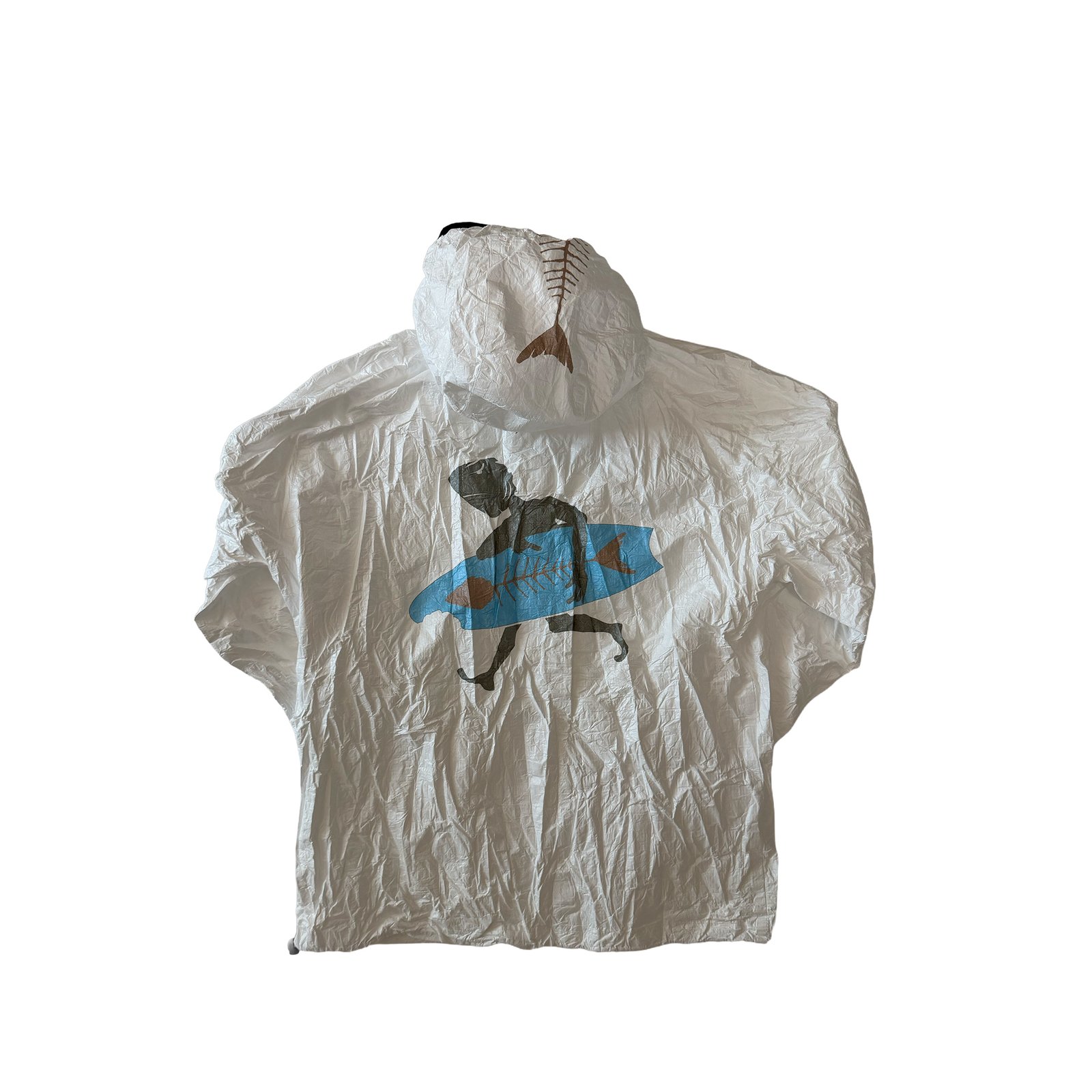 MISULTIN TYVEK JACKET — WHITE SURF - immagine 2