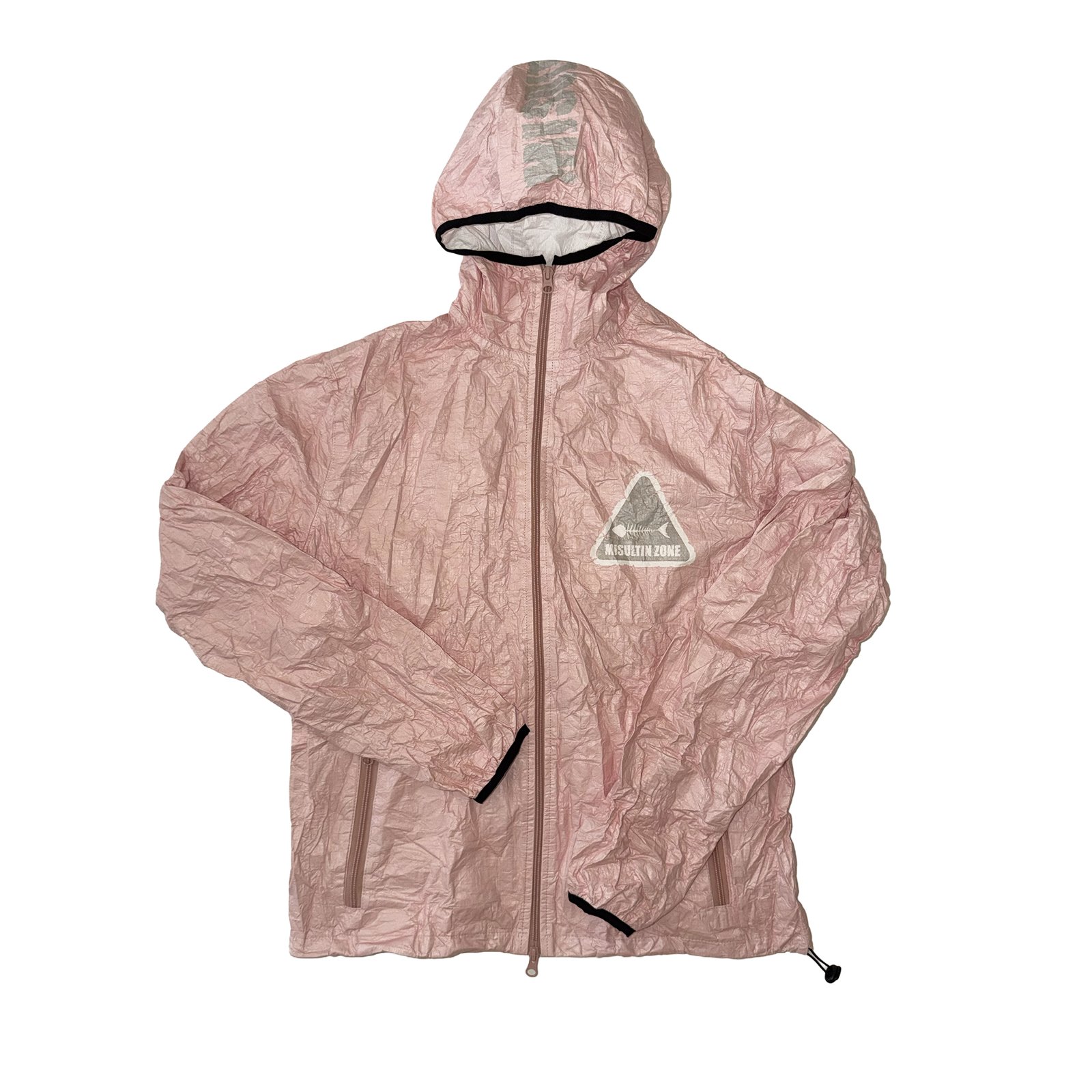 MISULTIN TYVEK JACKET — DUST PINK